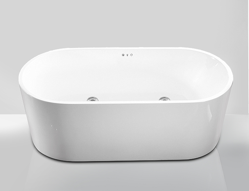 MV020D  59 67 inch Moden Freestanding Whirlpool Massage Bathtub