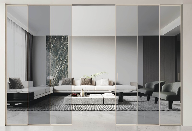 一字型四扇全景门（MH-S4）