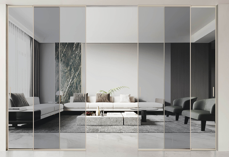 一字型四扇全景门（MH-S4）