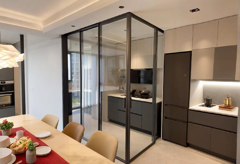 L型六扇全景门（MH-S6）